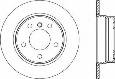 OPEN PARTS bdr233310 -  Тормозной диск